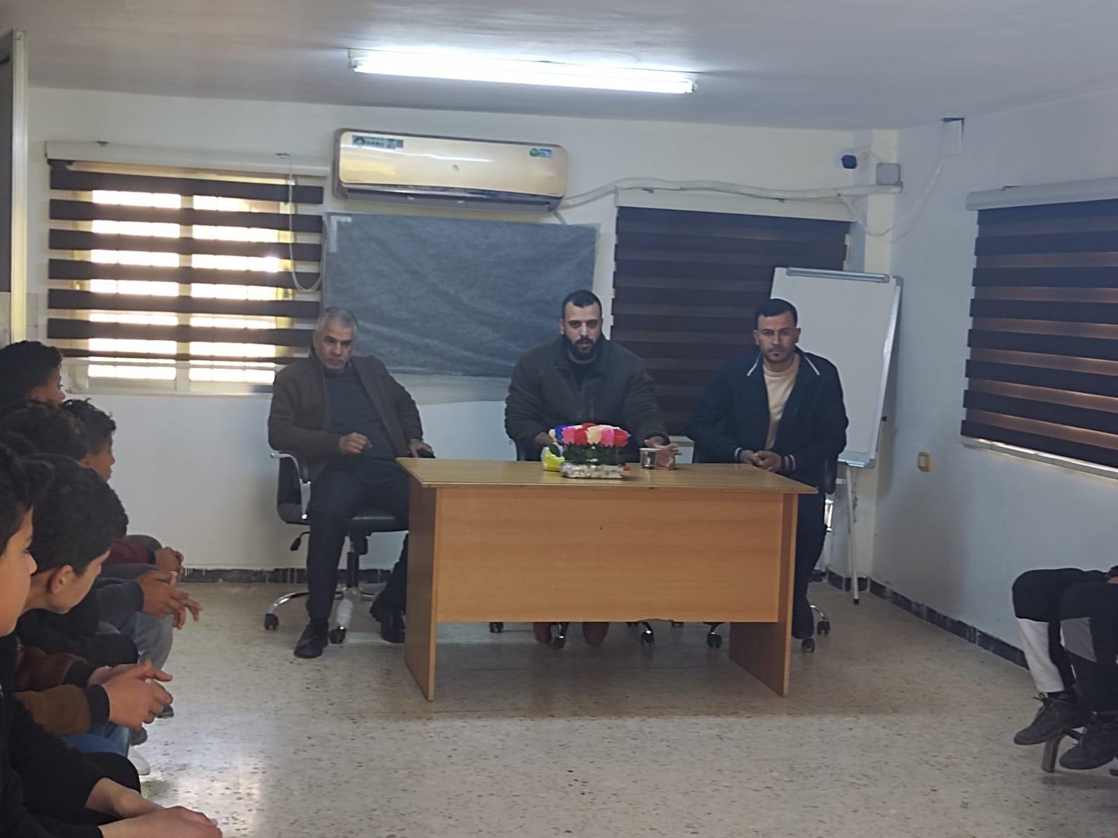 مركز شباب قفقفا ينفذ محاضرة توعوية حول مخاطر المخدرات