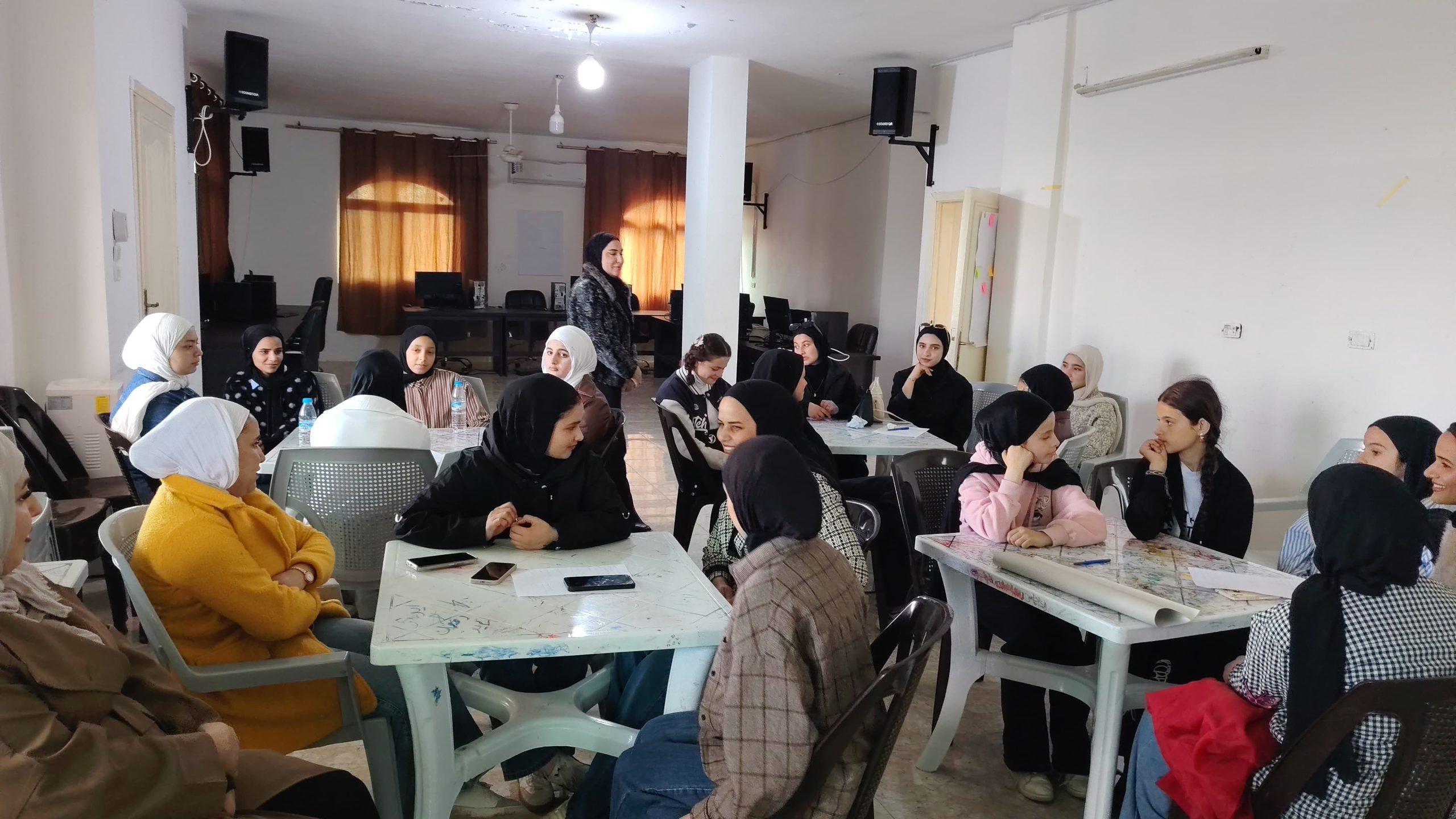 انطلاق الفعاليات التدريبية لبرنامج التطوع الأخضر في مركز شباب وشابات الجزازة