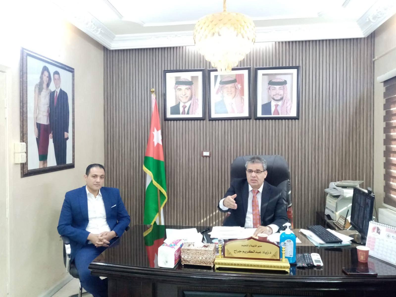 الجراح يلتقي رؤساء الأقسام لبحث نتائج تقرير المتسوق الخفي