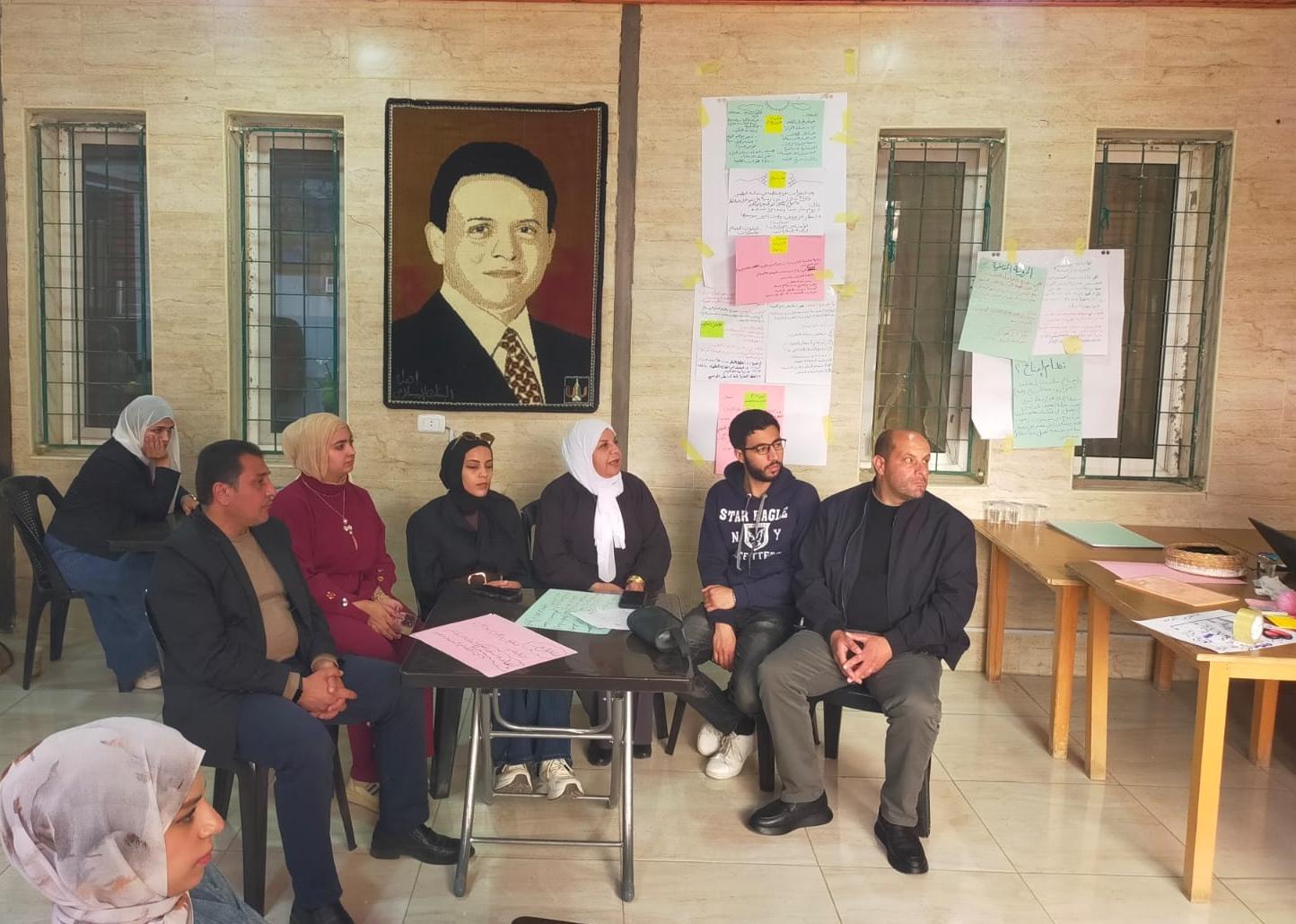 جولة تفقدية لمدير شباب عجلون لمركزي شباب وشابات الهاشمية وشباب وشابات عجلون .