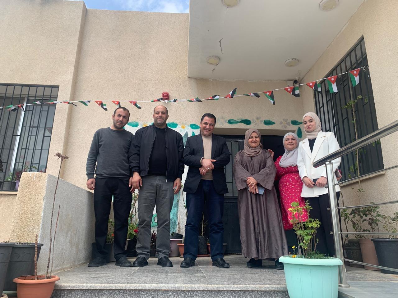 جولة تفقدية لمدير شباب عجلون لمركزي شباب وشابات الهاشمية وشباب وشابات عجلون .