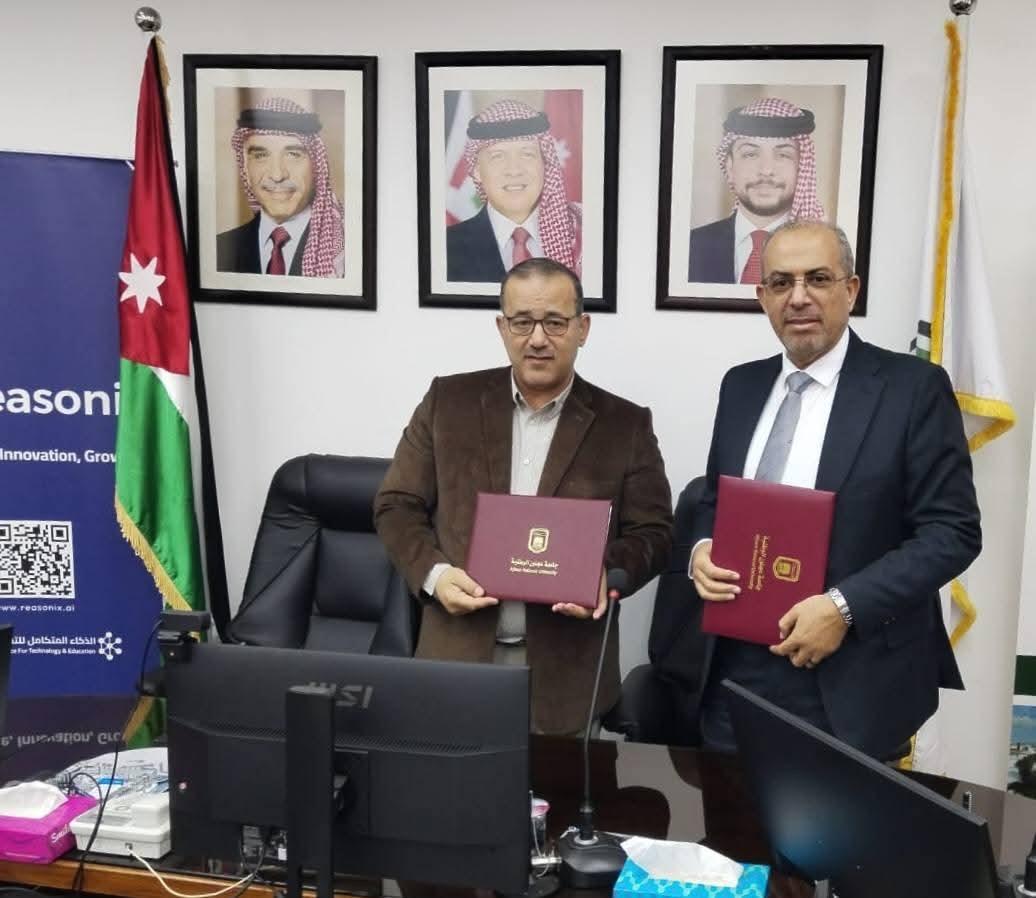 جامعة عجلون الوطنية توقّع اتفاقيتين لتعزيز التدريب التطبيقي لطلبة تكنولوجيا المعلومات