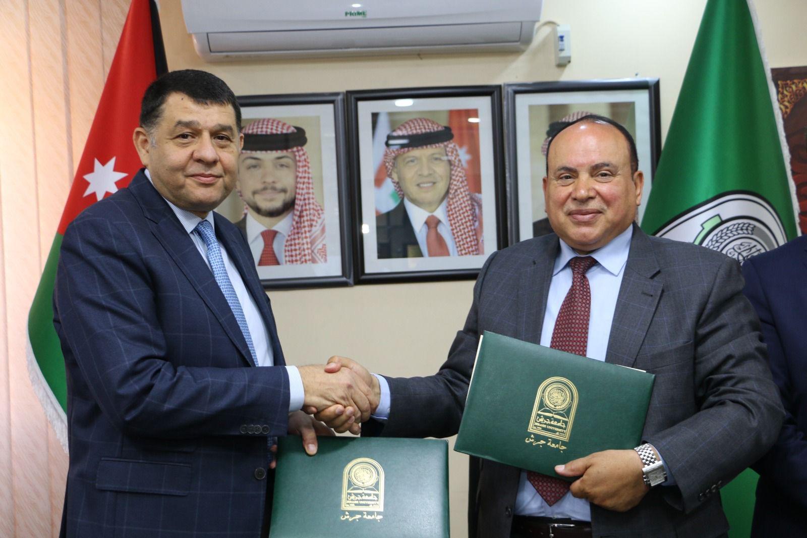 جامعة جرش ومركز تطوير الأعمال يوقعان مذكرة تفاهم لتعزيز تدريب وتأهيل الشباب