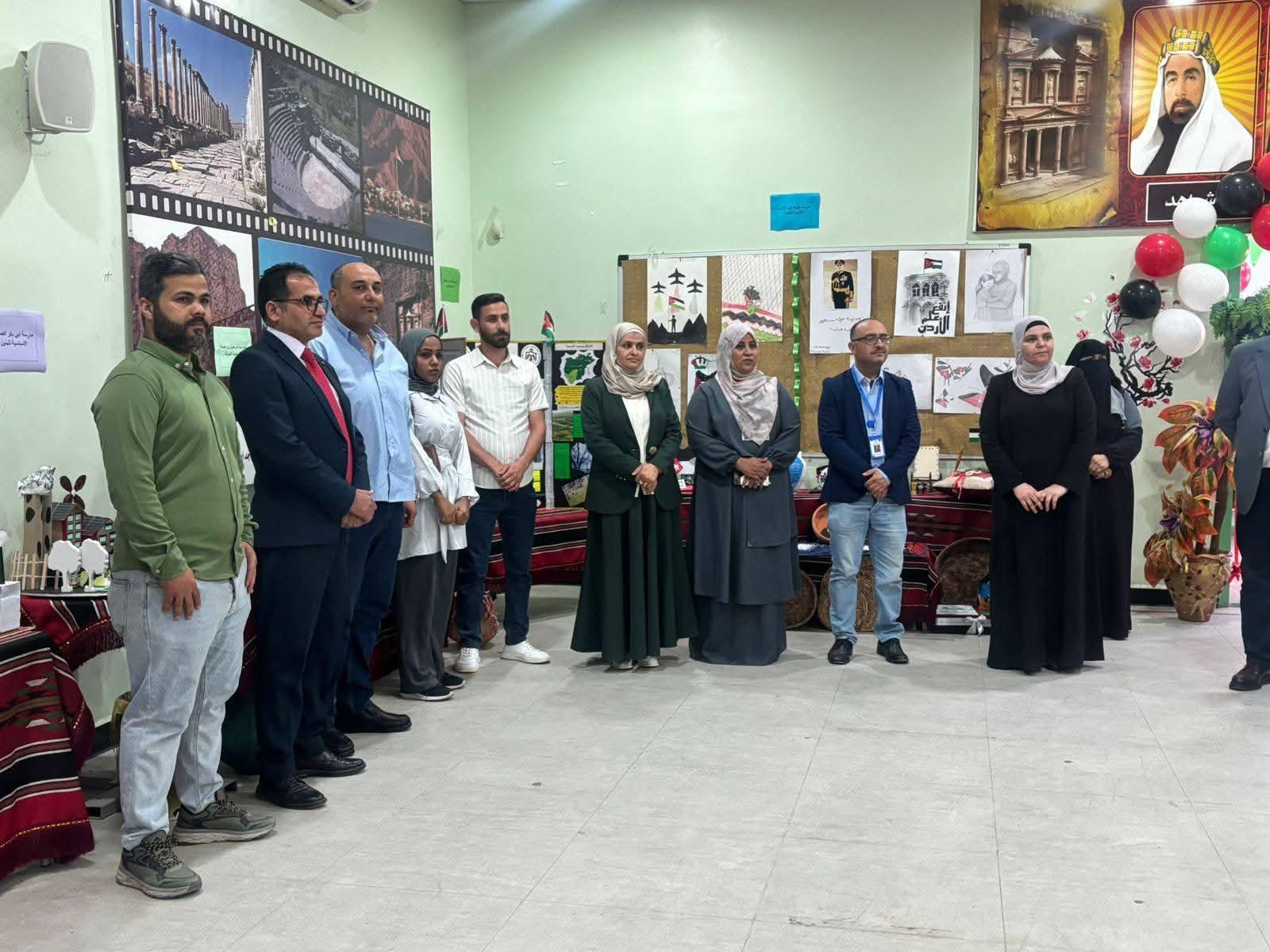 فريحات ترعى معرض الوسائل التعليمية للدراسات الاجتماعية في تربية الأغوار الشمالية