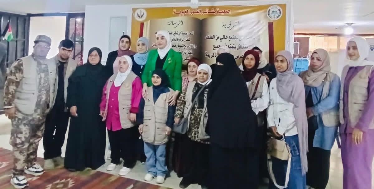 مادبا: جمعية بشائر النور تستقبل الوزيرة وفاء بني مصطفى