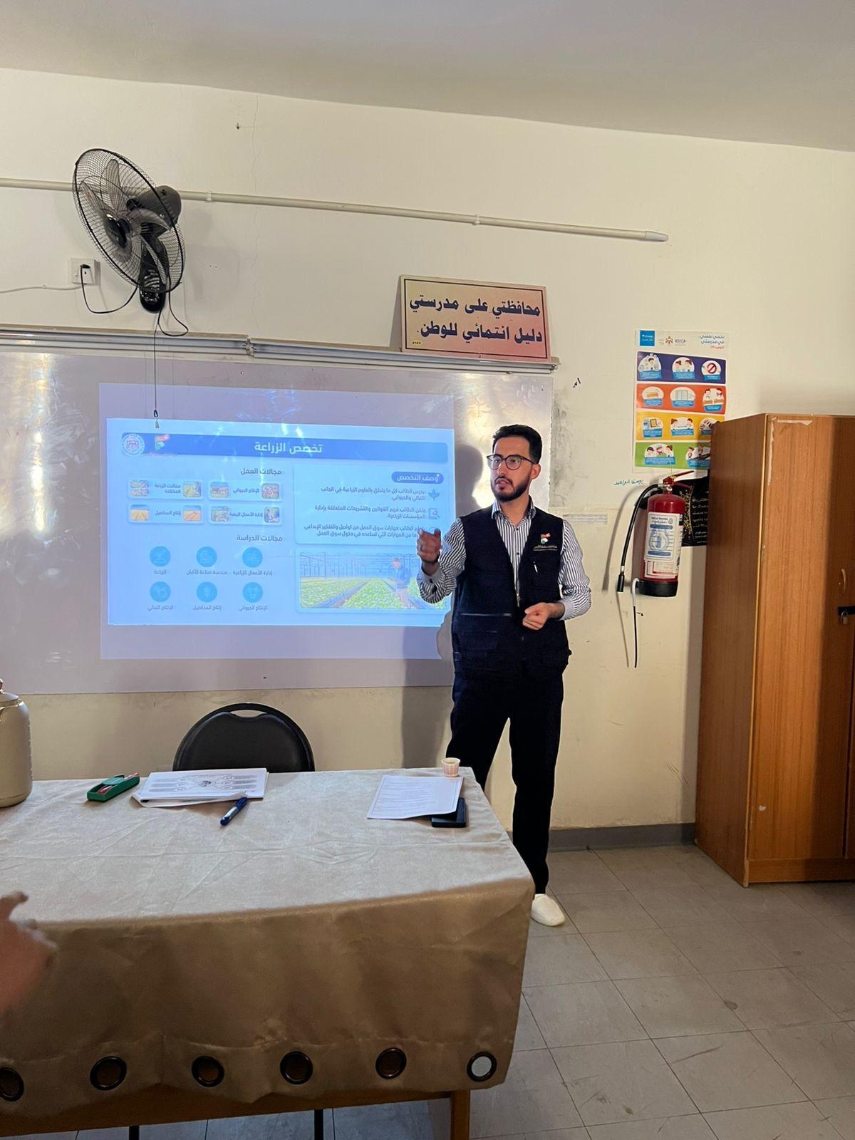 انطلاق الحملة التوعوية الشاملة لبرنامج BTEC لفرق عمل شباب كلنا الاردن في محافظة جرش