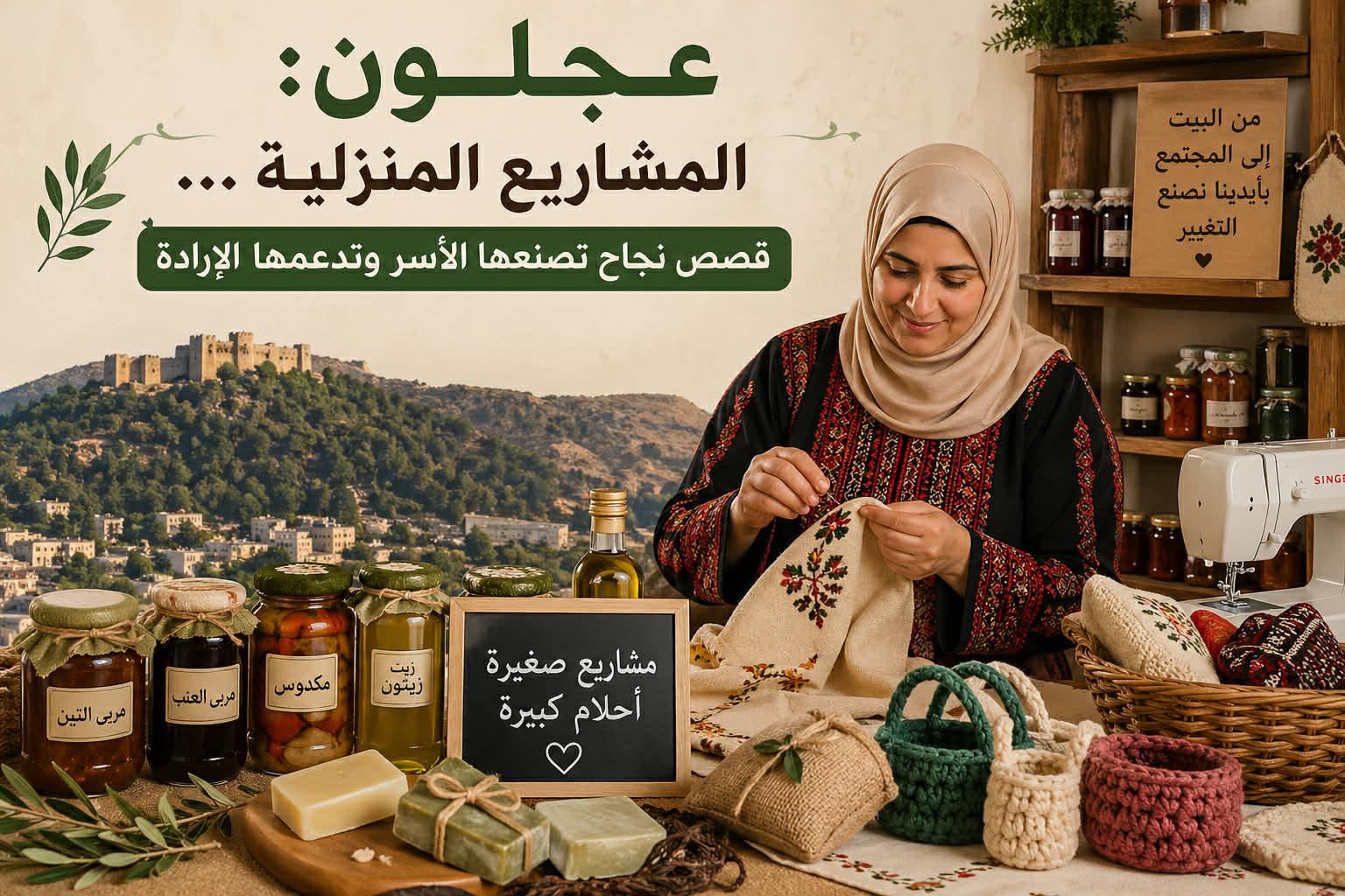 عجلون: المشاريع المنزلية قصص نجاح تصنعها الأسر وتدعمها الإرادة