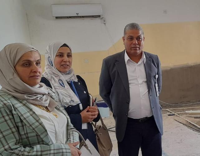 فريحات تتابع عطاء استحداث تخصص الفن والتصميم في تربية الأغوار الشمالية