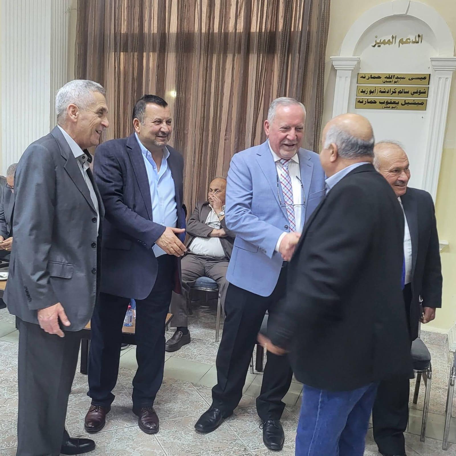 الدكتور أمجد جميعان يتلقى التهاني بمناسبة تعيينه في مجلس الأعيان الأردن