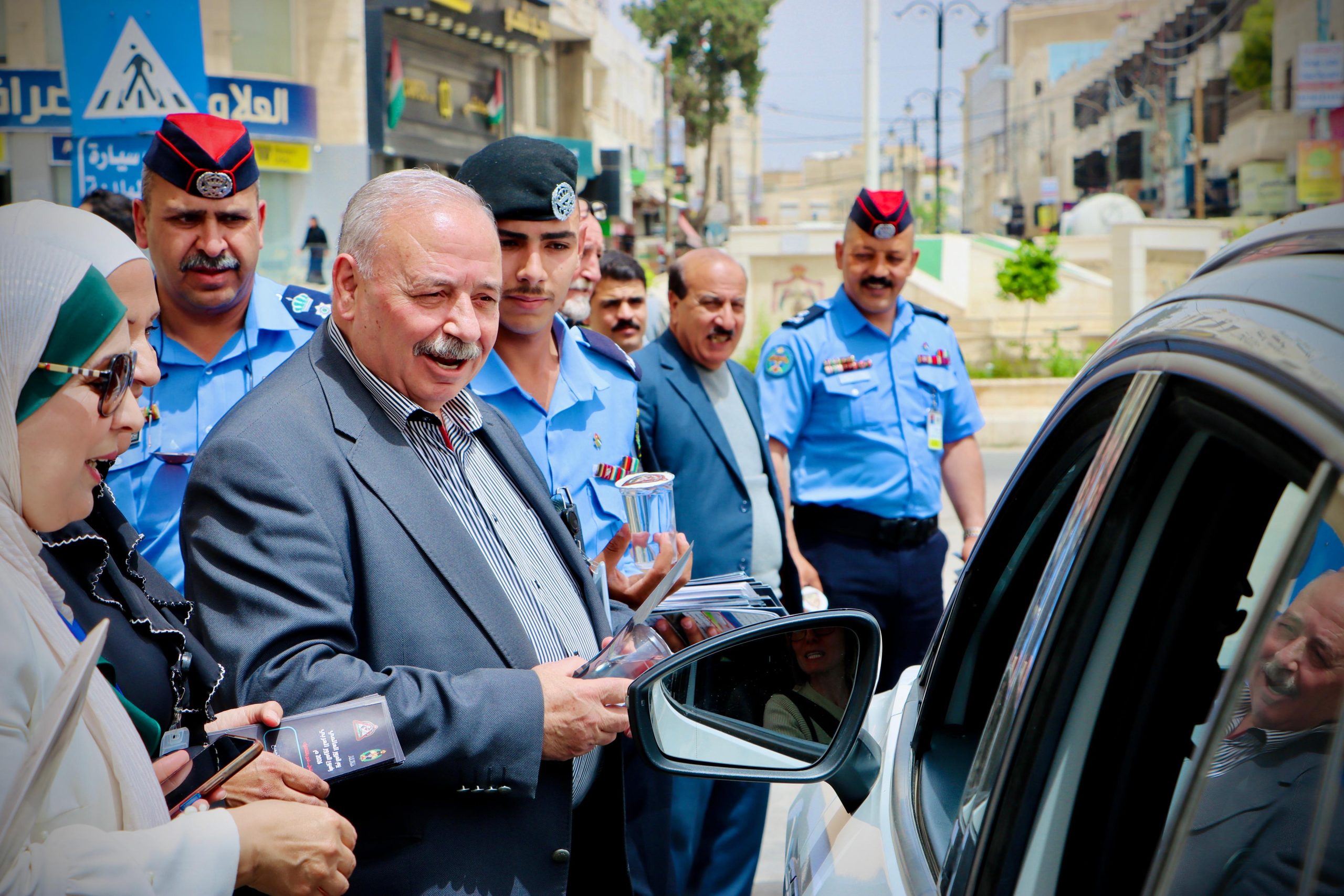 بلدية مادبا الكبرى تطلق مبادرات مرورية توعوية مميزة بمناسبة يوم المرور العالمي