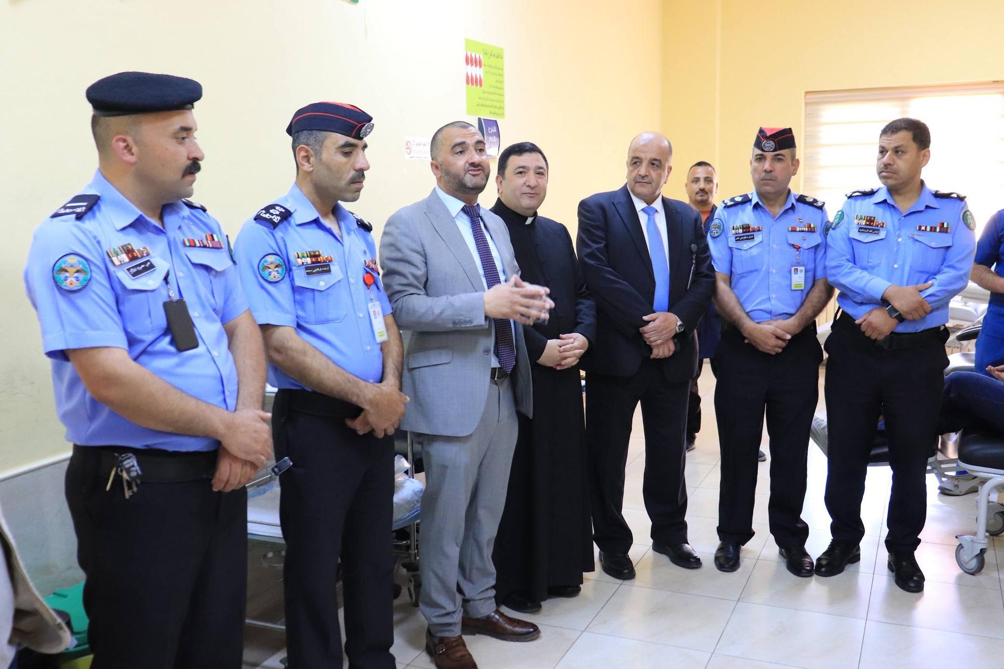 حملة للتبرع بالدم في مستشفى الإيمان الحكومي