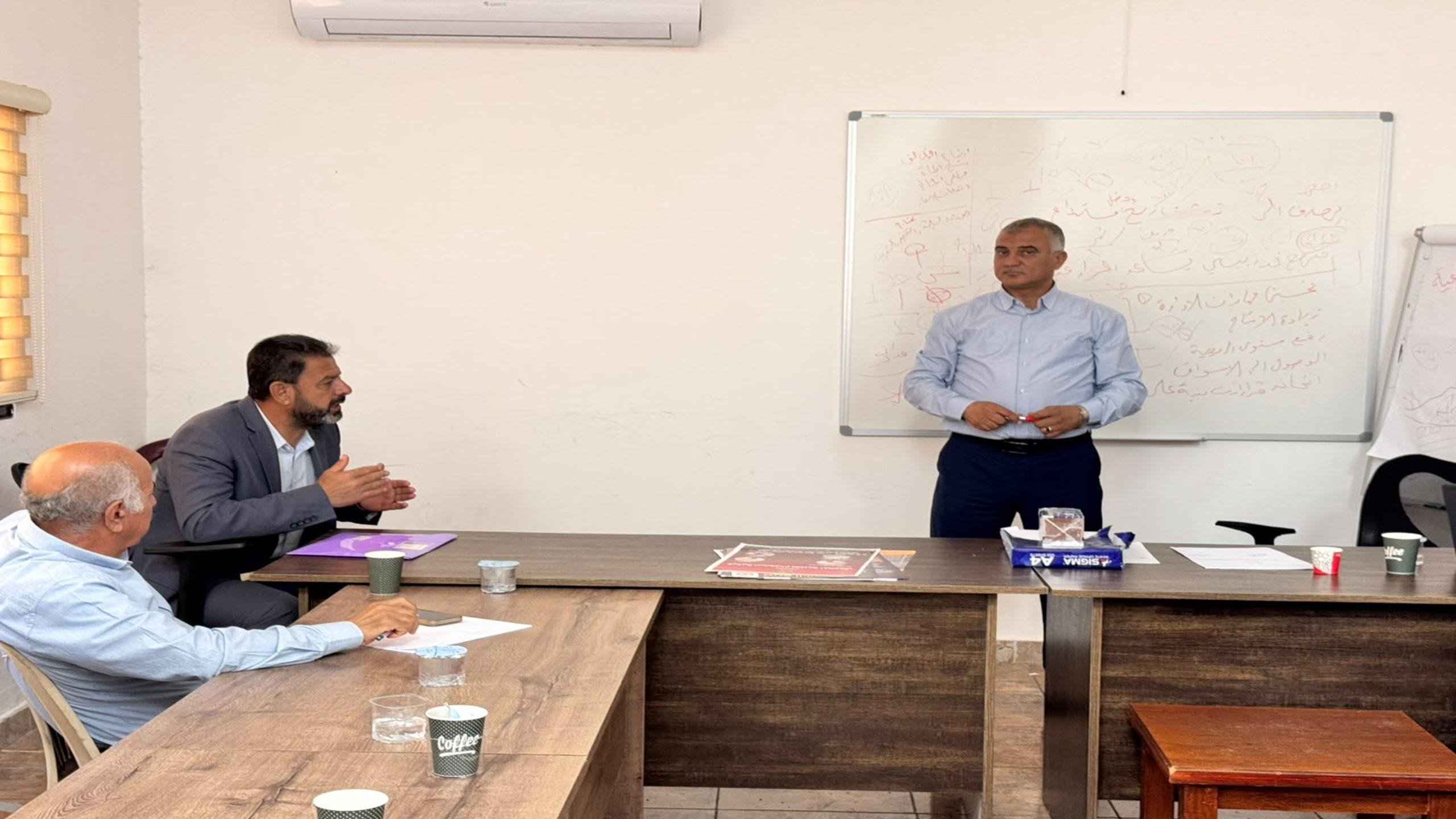انطلاق برنامج مدارس إدارة الأعمال الزراعية في عجلون لتدريب مزارعين