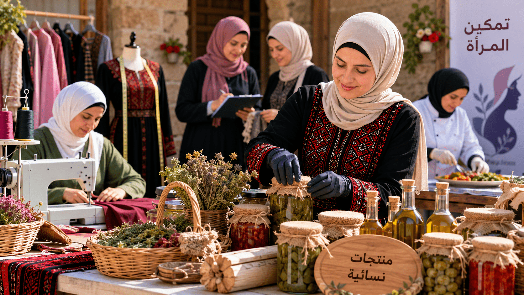عجلون.. نجاحات نسائية تعزز الاقتصاد المحلي وتدعم التنمية المستدامة