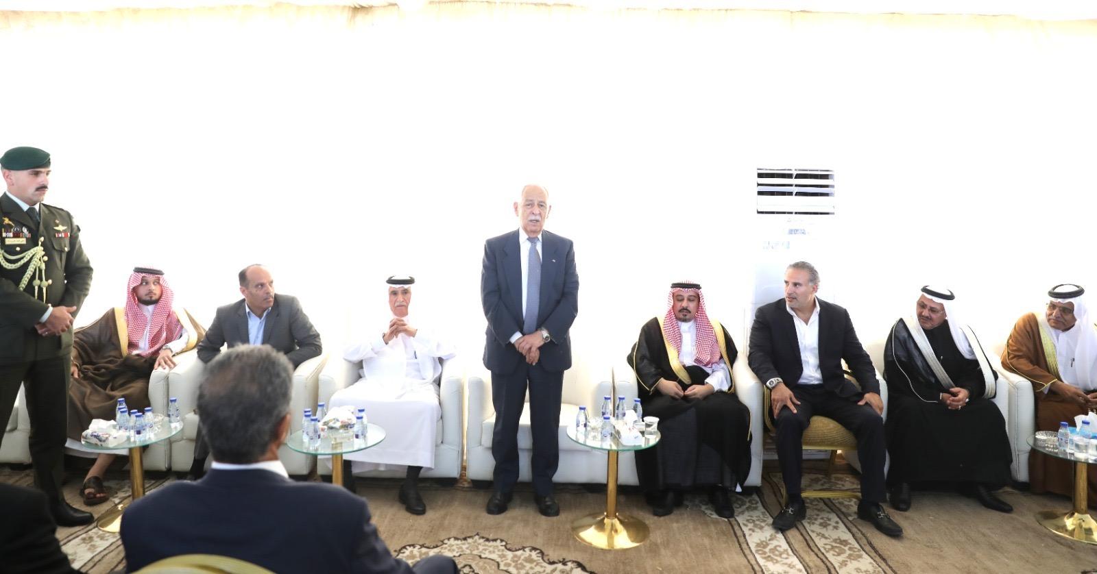 رئيس الديوان الملكي يرعى احتفال عشيرة الشرعة بالاعياد الوطنية