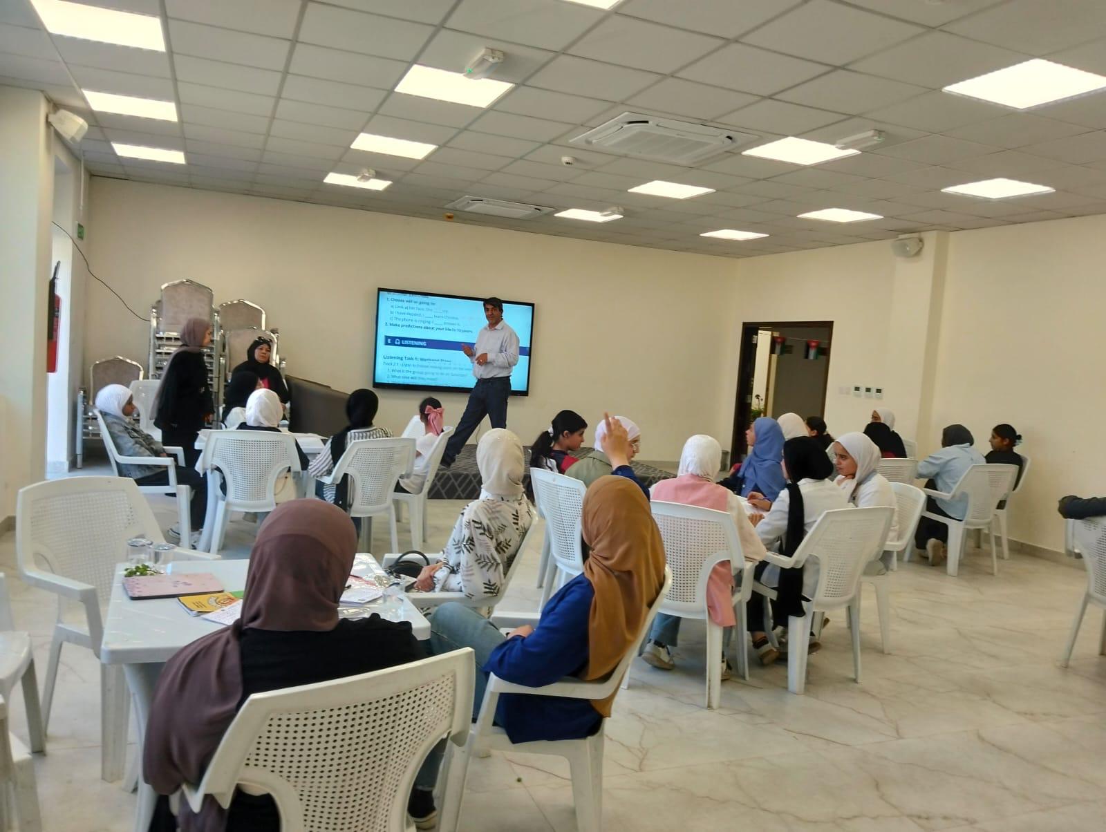 مواصلة فعاليات حزمة البرامج التدريبية في المراكز الشبابية التابعة لمديرية شباب محافظة جرش
