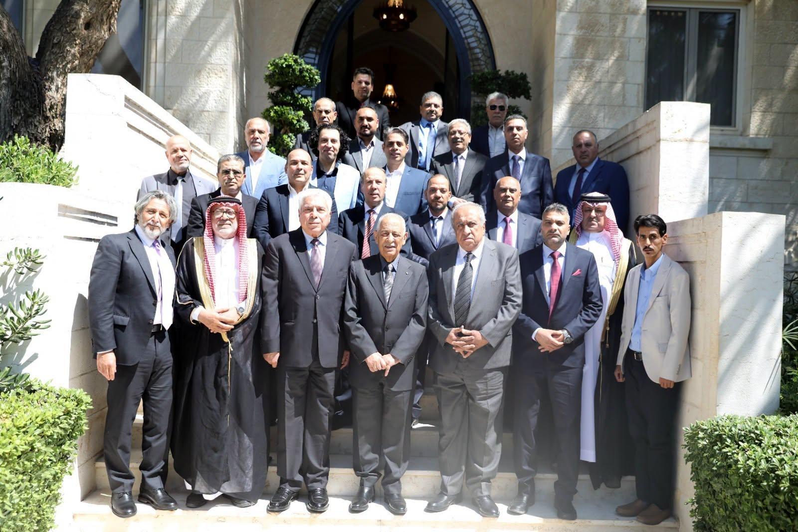 العيسوي يلتقي وفدا من أبناء عشيرة الحمارشة