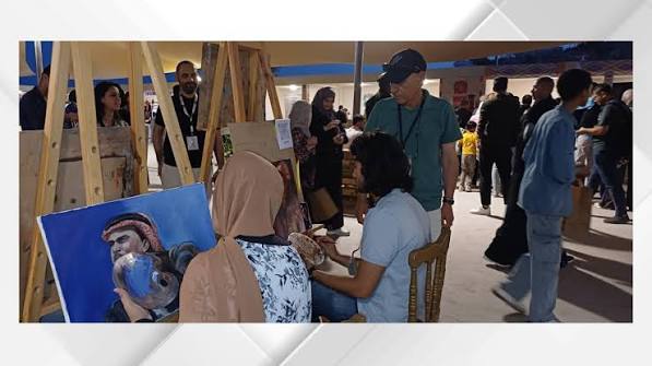 حضور مميز لمعهد الفنون الجميلة في مهرجان جرش